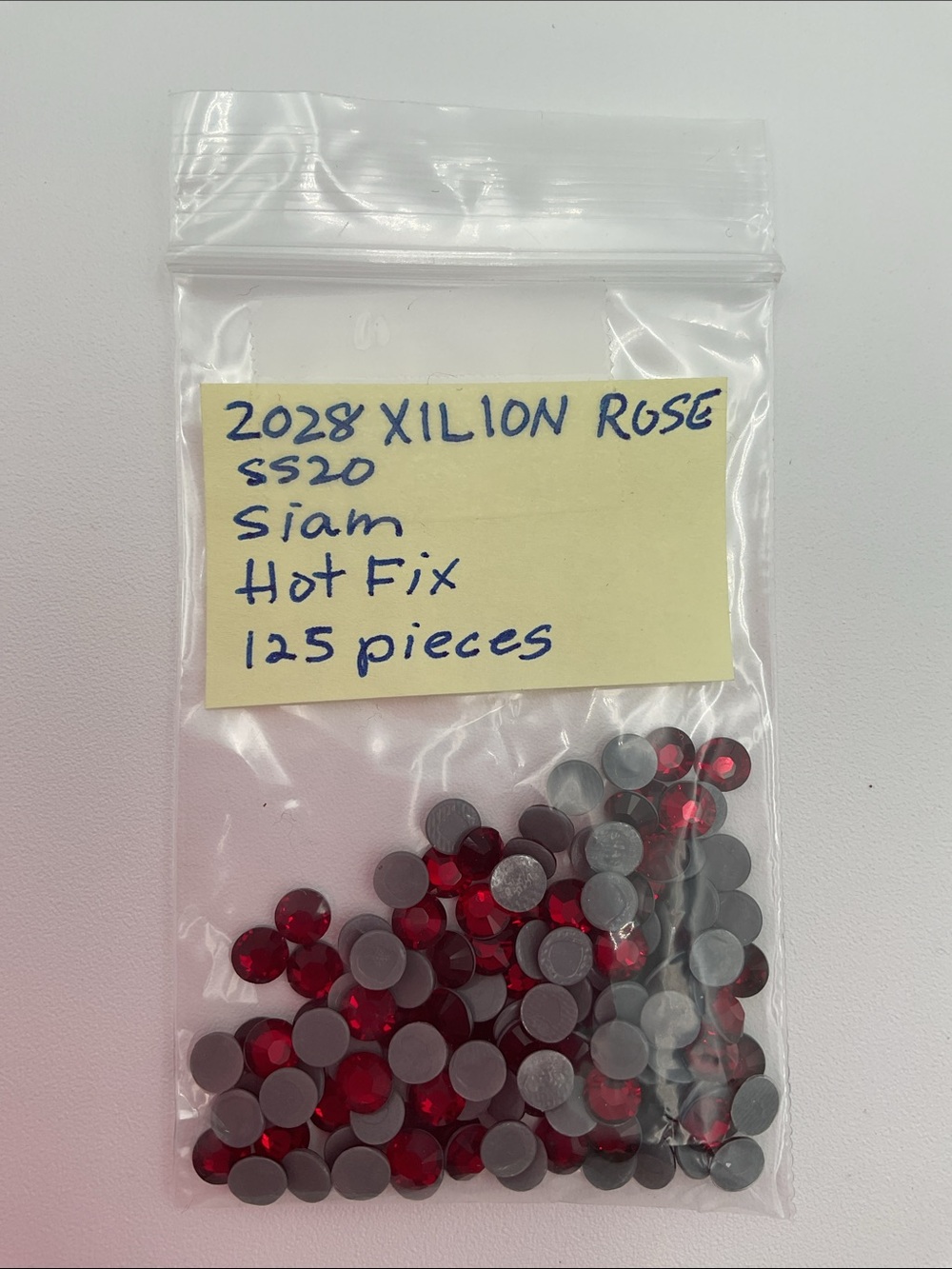 Swarovski • Color: Siam, 2028 XILION Rose Hotfix Rhinestones